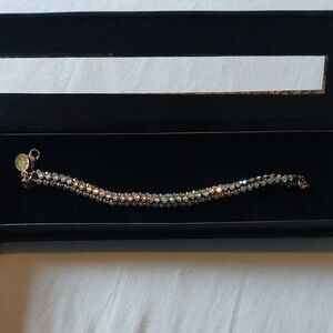 BNIB Elegant Gold and Silver beaded Bracelet